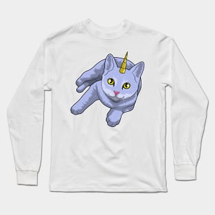 Cat Unicorn Long Sleeve T-Shirt